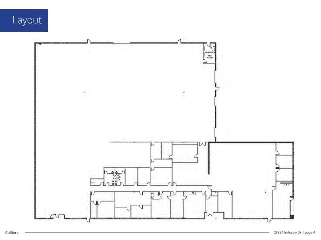 28334 Industry Dr, Valencia, CA à louer Plan d’étage– Image 1 sur 1