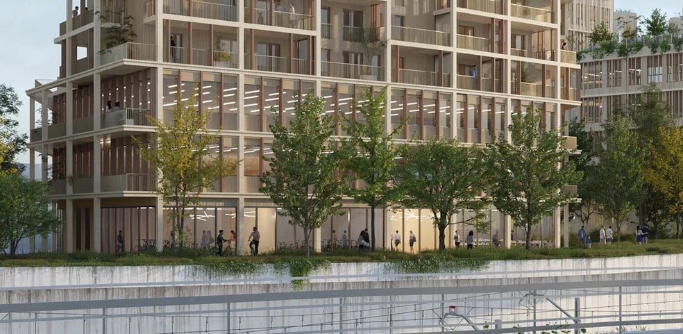 Bureau dans Nanterre à louer - Photo de l’immeuble – Image 3 sur 6