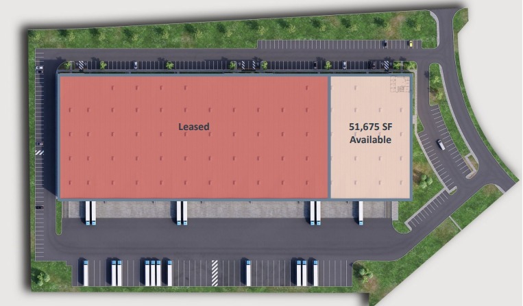 3951 Corporate Dr, Lancaster, TX à louer Plan d’étage– Image 1 sur 1