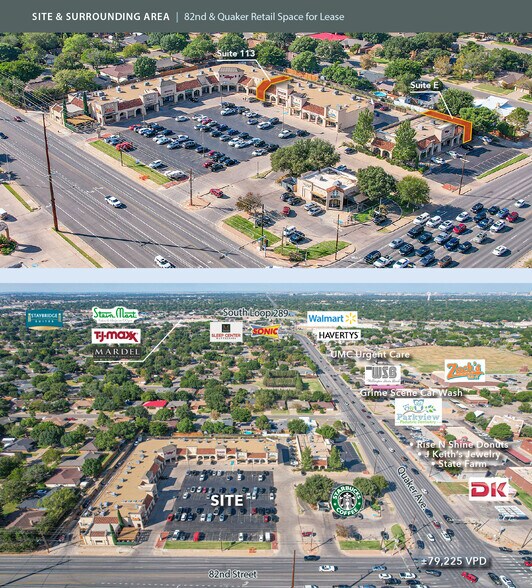4414 82nd St, Lubbock, TX à louer - Aérien – Image 2 sur 9