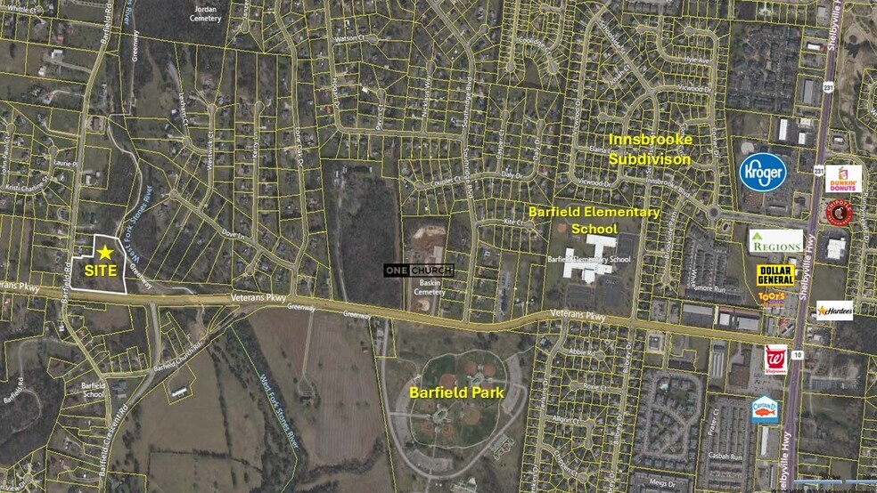 2887 Barfield Rd, Murfreesboro, TN à vendre - Photo de l’immeuble – Image 2 sur 2