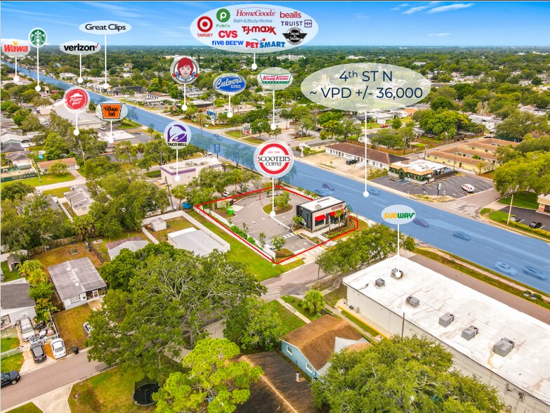 9299 4th St N, Saint Petersburg, FL à vendre - Photo de l’immeuble – Image 2 sur 6