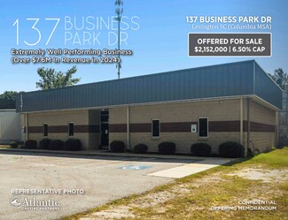 Plus de détails pour 137 Business Park Dr, Lexington, SC - Industriel/Logistique à vendre