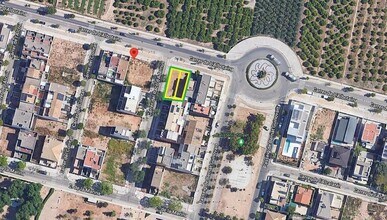 Rambla d'Algemesí, 78, Algemesí, VAL - Vue aérienne vue de carte