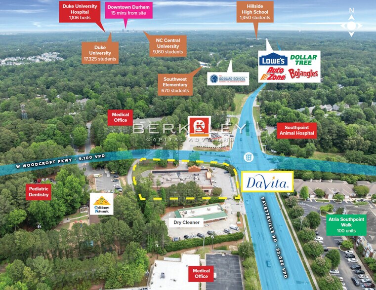 101 W Woodcroft Pky, Durham, NC à vendre - Photo de l’immeuble – Image 3 sur 6