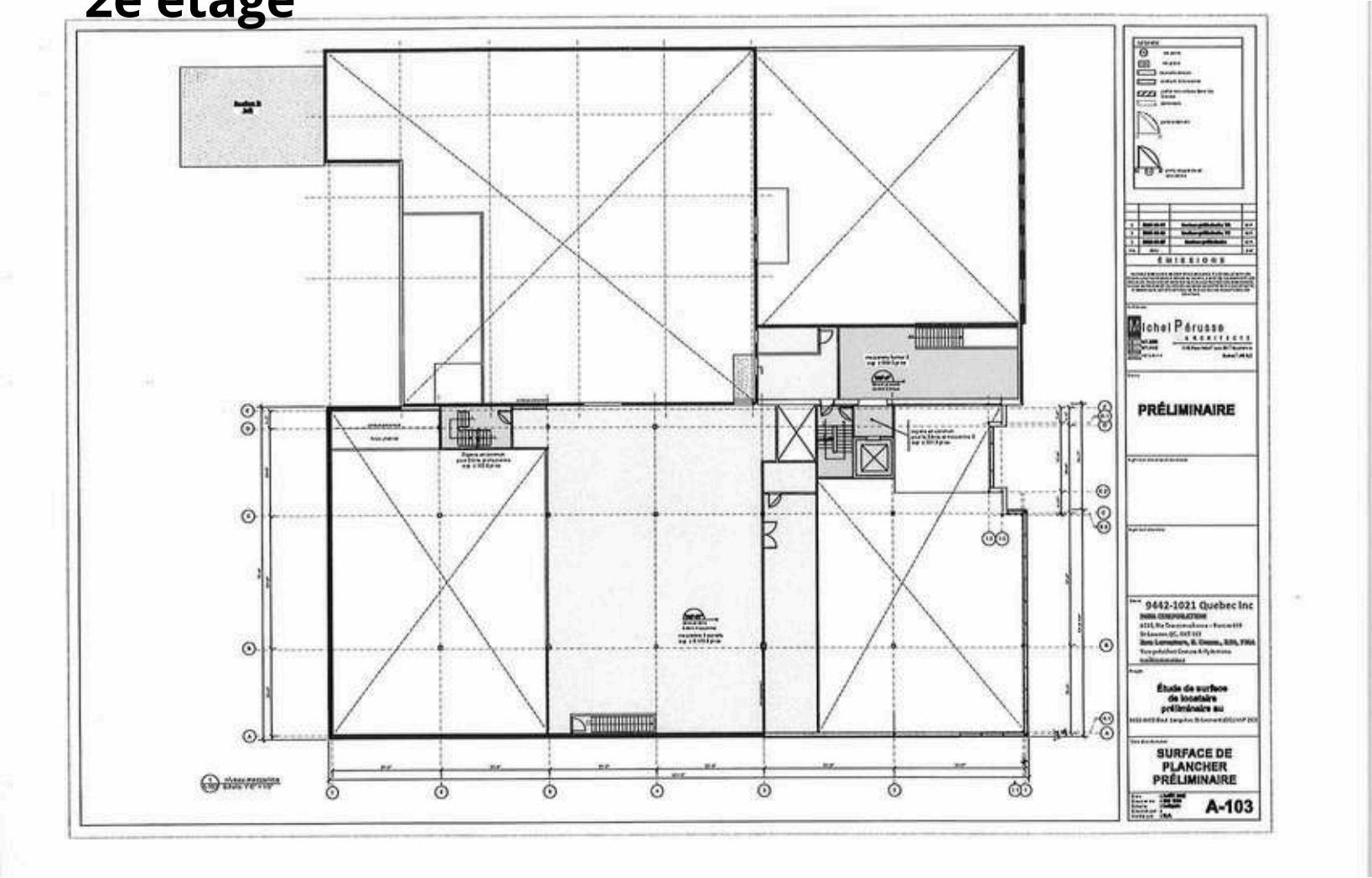 8455 Boul Langelier, Montréal, QC à louer Plan d’étage– Image 1 sur 1