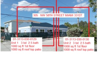 Plus de détails pour 305 NW 58th St, Miami, FL - Logement à vendre