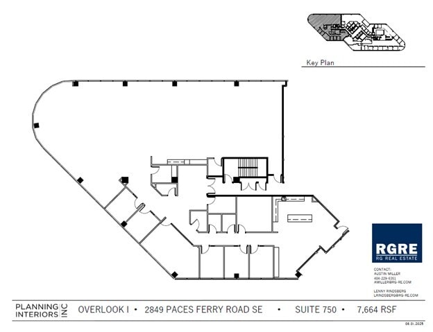 2849 Paces Ferry Rd SE, Atlanta, GA à louer Plan d’étage– Image 1 sur 5