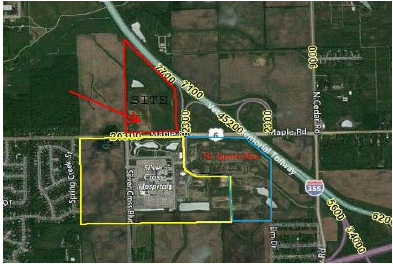 901 Maple Rd, New Lenox, IL à vendre - Aérien – Image 2 sur 6