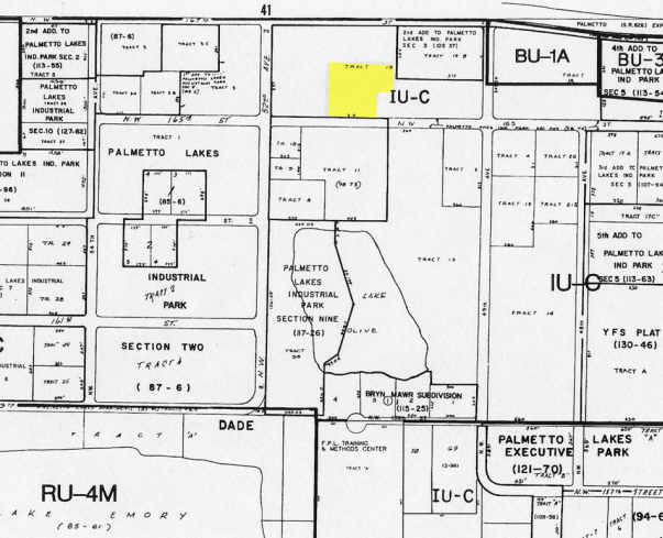 5125-5135 NW 165th St, Miami, FL à louer - Plan cadastral – Image 3 sur 15