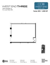 1665 Utica Ave S, Saint Louis Park, MN à louer Plan d’étage– Image 1 sur 1