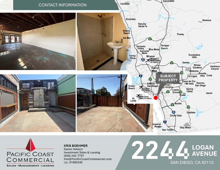 2244 Logan Ave, San Diego, CA à louer - Photo de l’immeuble – Image 2 sur 6
