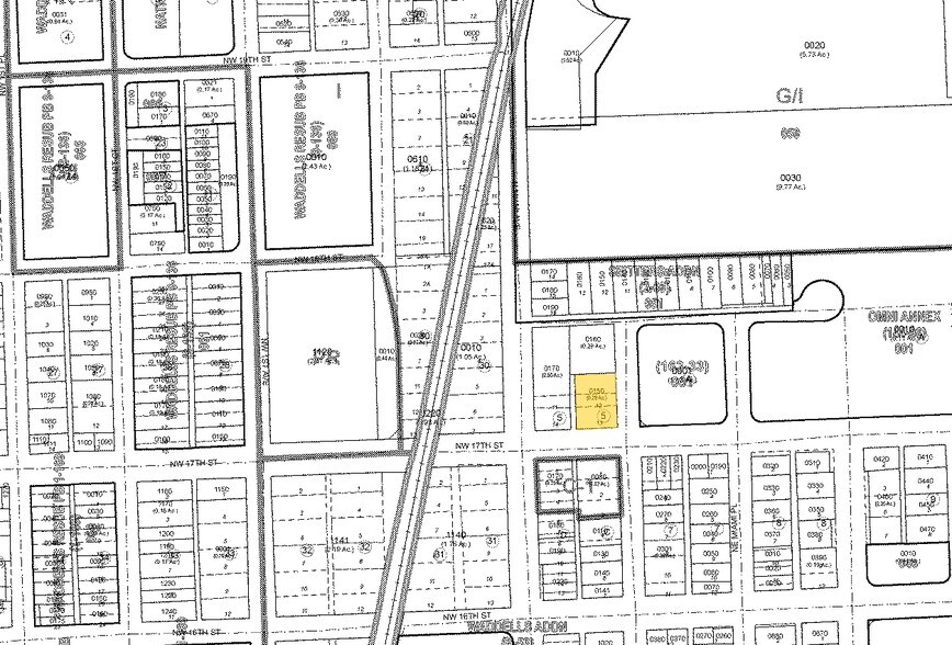 31 NE 17th St, Miami, FL à louer - Plan cadastral – Image 2 sur 10