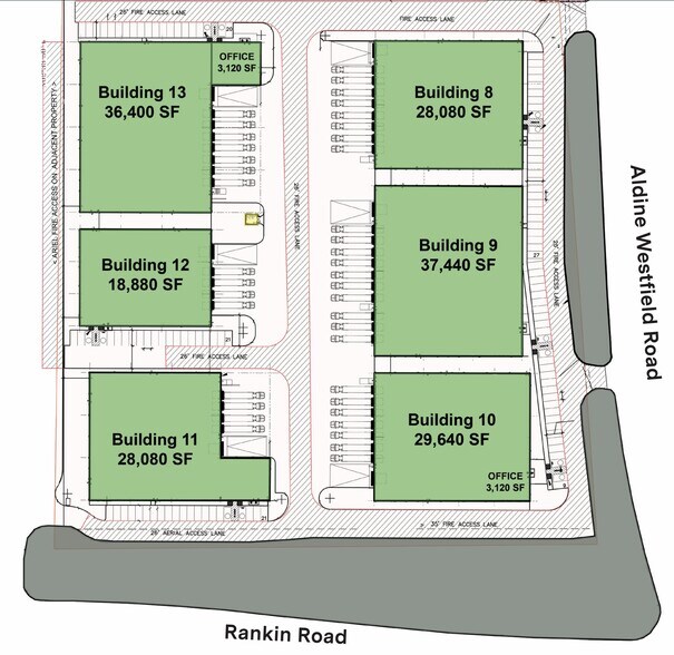 17013 Rankin Rd & Aldine Westfield Rd, Houston, TX à vendre - Plan de site – Image 3 sur 3