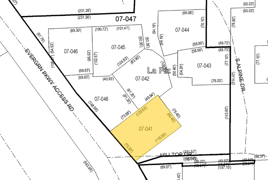 3092 Evergreen Pky, Evergreen, CO à louer - Plan cadastral – Image 3 sur 11