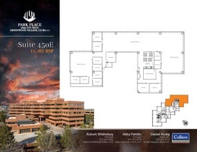 5690 DTC Blvd, Greenwood Village, CO à louer Plan d’étage– Image 1 sur 2