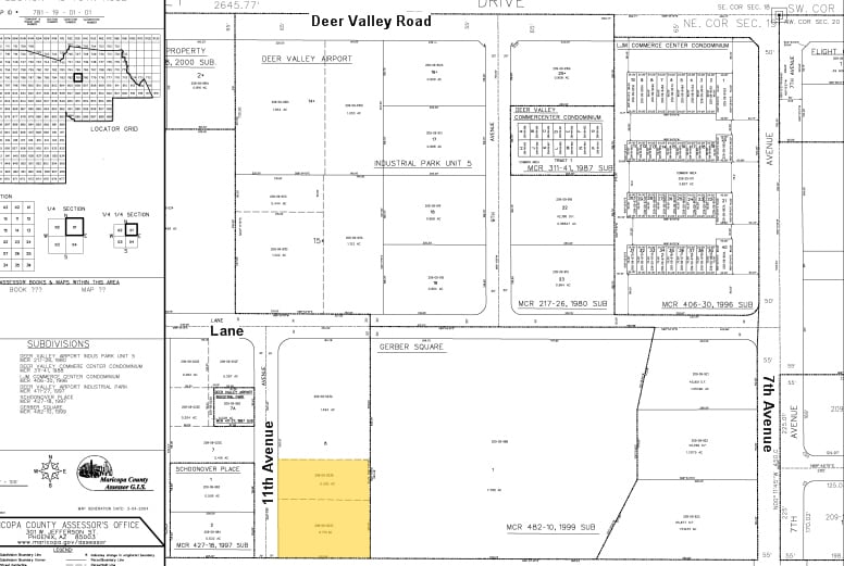 21411 N 11th Ave, Phoenix, AZ à vendre - Plan cadastral – Image 2 sur 11