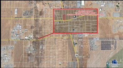 Daisy Rd, Adelanto, CA - VUE AÉRIENNE  vue de carte