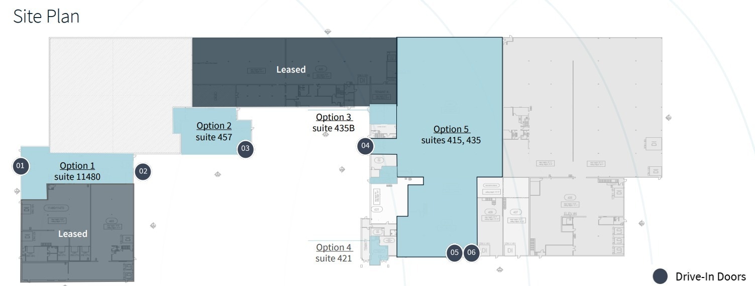 405-465 Av Marien, Montréal-Est, QC à louer Plan de site– Image 1 sur 1