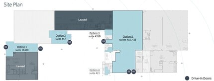 405-465 Av Marien, Montréal-Est, QC à louer Plan de site– Image 1 sur 1