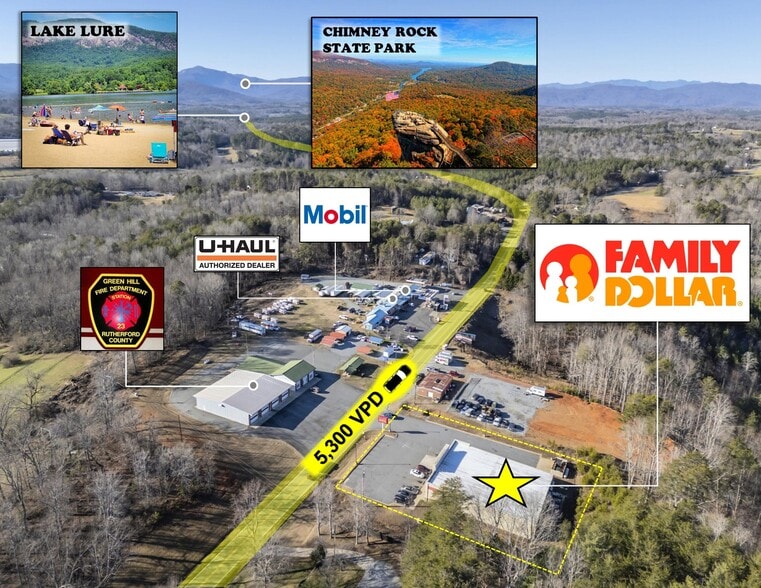 2710 Us Hwy 64 74A Hwy, Rutherfordton, NC à vendre - Aérien – Image 3 sur 4