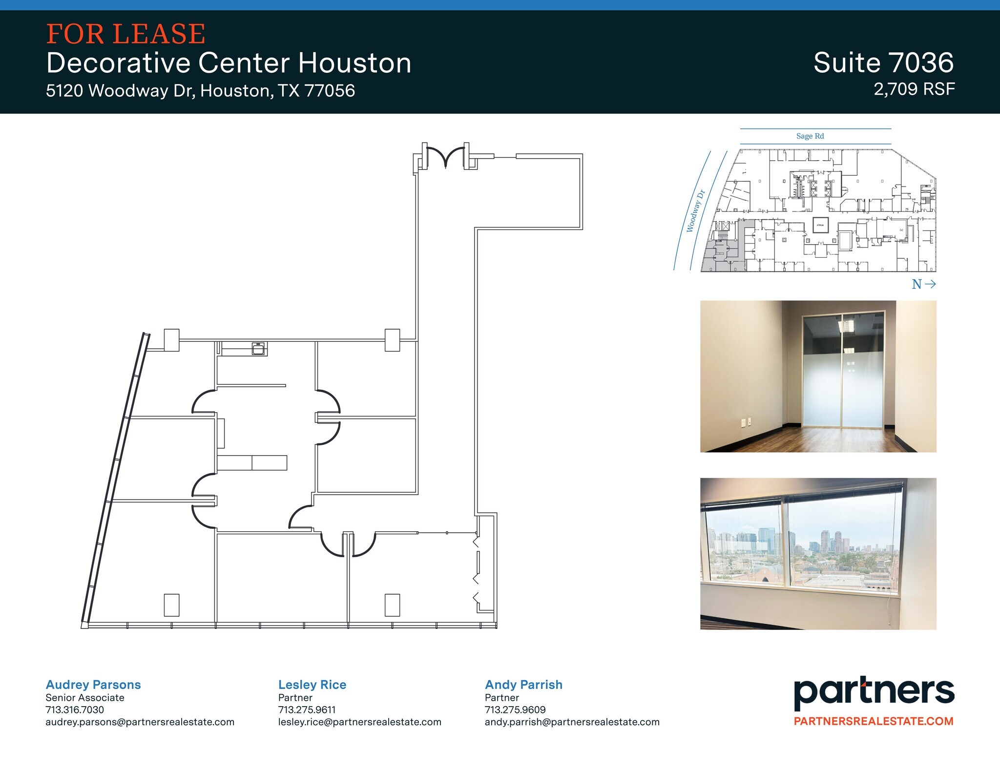 5120 Woodway Dr, Houston, TX à louer Plan de site– Image 1 sur 1