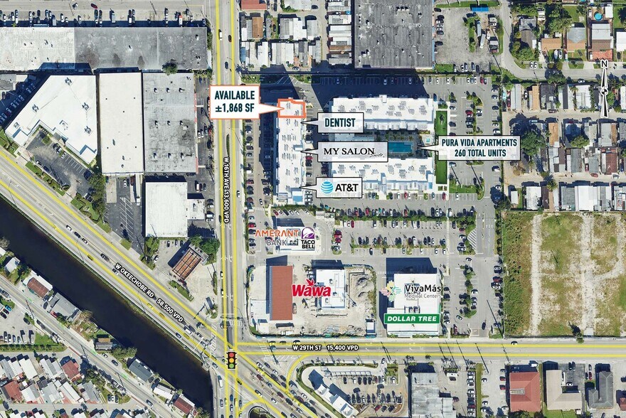 3051 W 16th Ave, Hialeah, FL à louer - Aérien – Image 1 sur 6