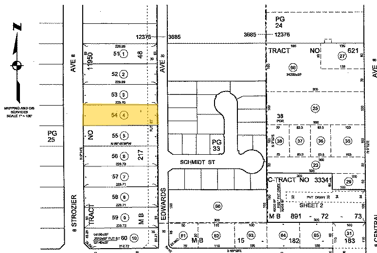2438 Strozier Ave, South El Monte, CA à louer - Plan cadastral – Image 2 sur 5