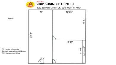 2082 Business Center Dr, Irvine, CA à louer Plan de site– Image 1 sur 1