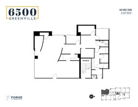 6500 Greenville Ave, Dallas, TX à louer Plan d’étage– Image 1 sur 1