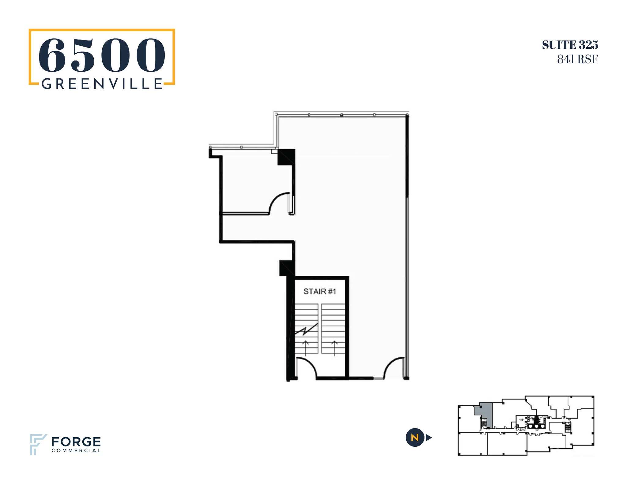 6500 Greenville Ave, Dallas, TX à louer Plan d’étage– Image 1 sur 1