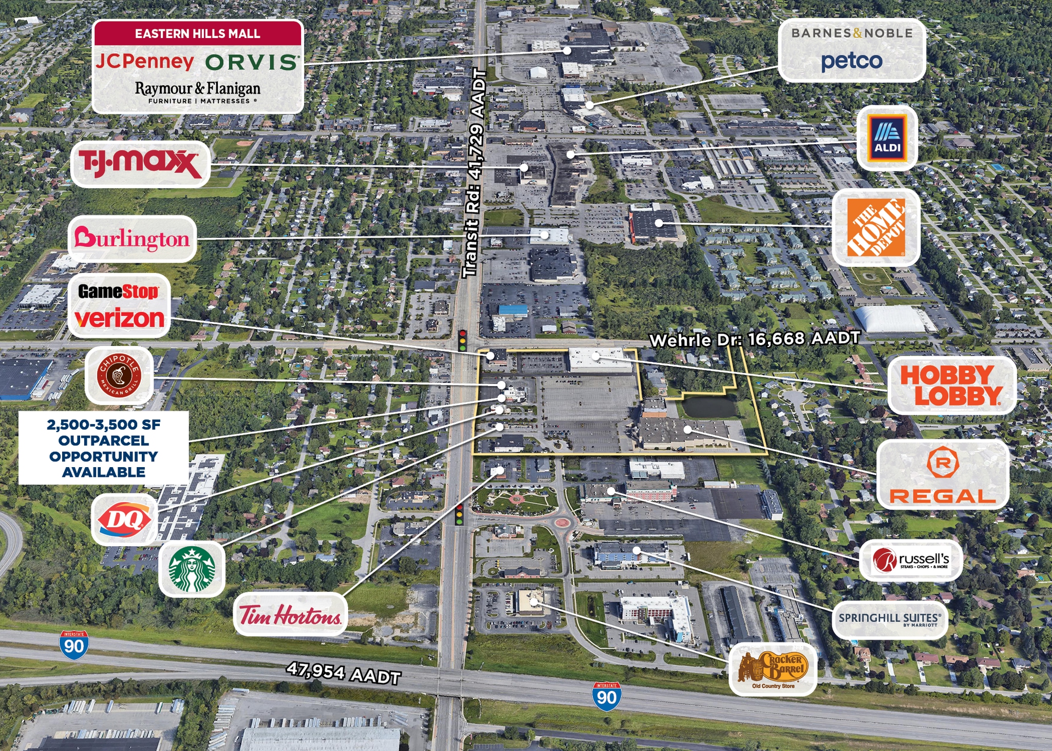 6707 Transit Rd, Buffalo, NY à louer Photo de l’immeuble– Image 1 sur 1