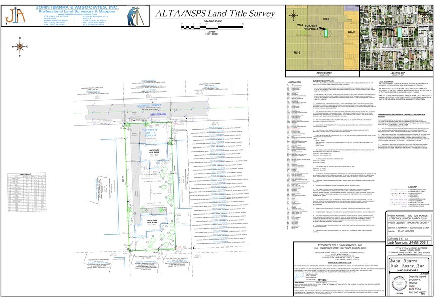 2246 Monroe St, Hollywood, FL à vendre - Plan cadastral – Image 2 sur 19