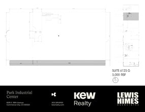6000 E 58th Ave, Commerce City, CO à louer Plan de site– Image 1 sur 1