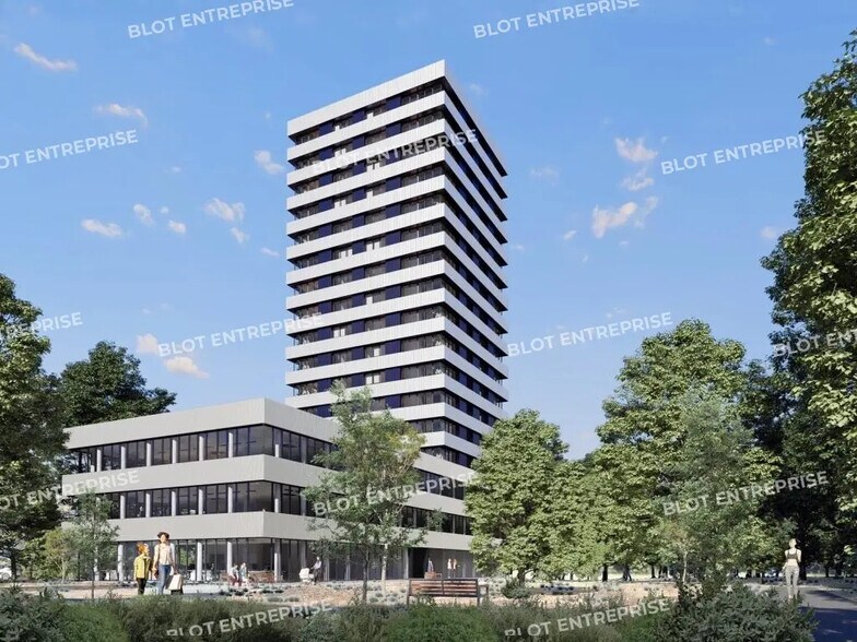 Bureau dans Saint-Jacques-de-la-Lande à louer - Photo de l’immeuble – Image 3 sur 9