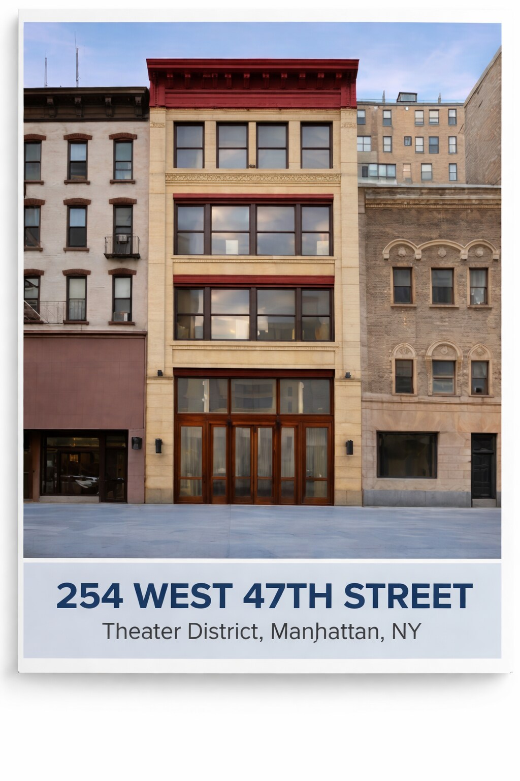 254 W 47th St, New York, NY à vendre Photo principale– Image 1 sur 8