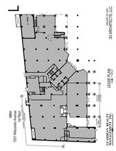7201 Wisconsin Ave, Bethesda, MD à louer Plan d’étage– Image 1 sur 1