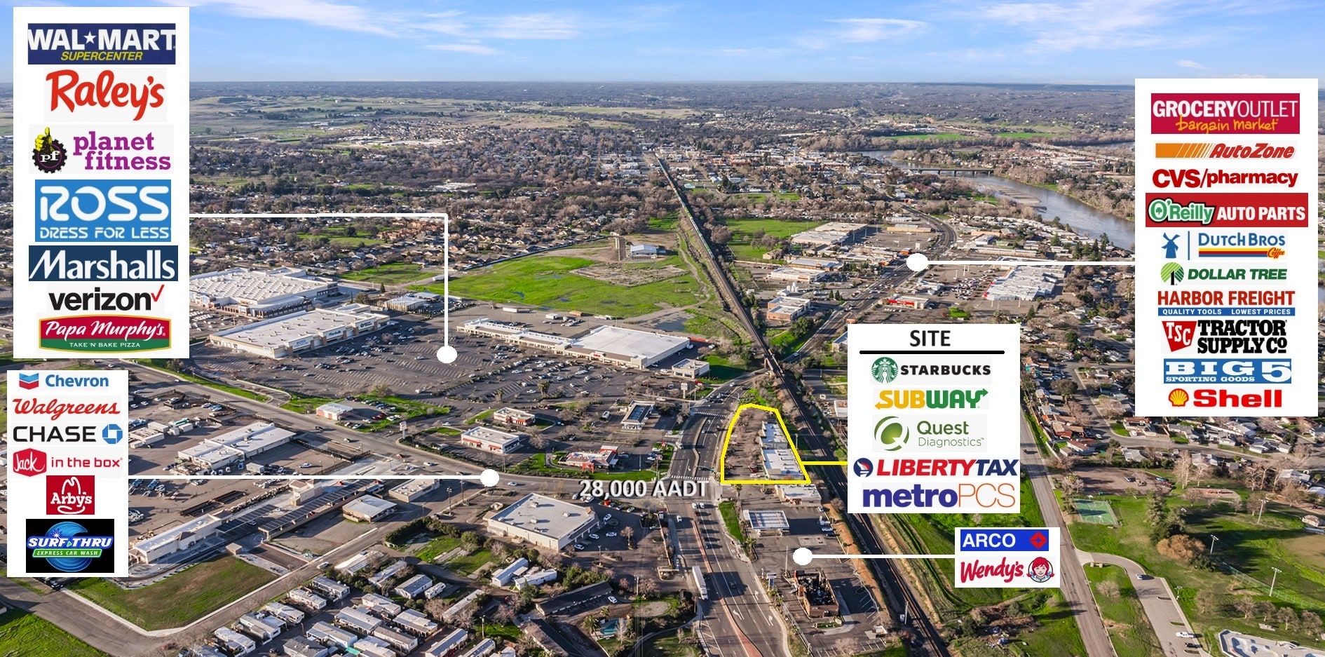 1072 S Main St, Red Bluff, CA à louer Photo principale– Image 1 sur 7