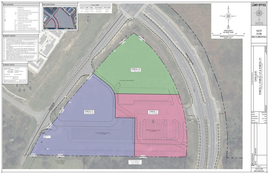 7050 Houston Rd, Macon, GA à vendre - Plan de site – Image 2 sur 2