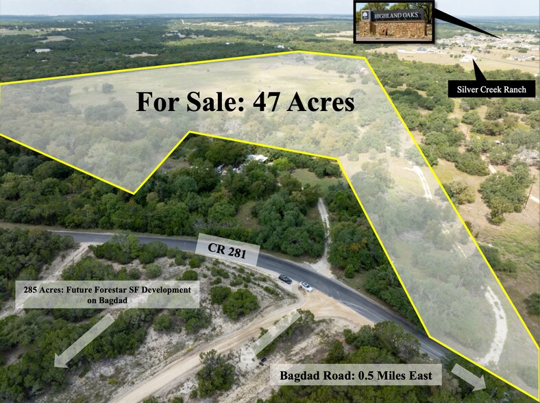 550 County Road 281, Leander, TX à vendre - Aérien – Image 3 sur 22