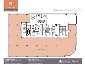 90 S 400 W, Salt Lake City, UT à louer Plan d’étage– Image 1 sur 1