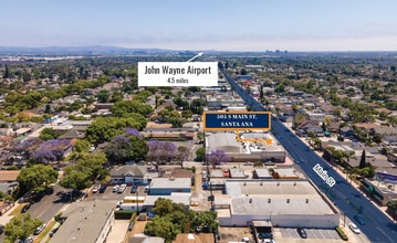 505 S Main St, Santa Ana, CA - Vue aérienne vue de carte