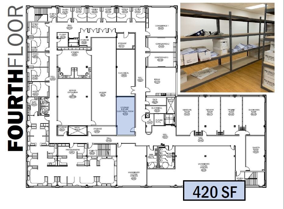 1310 E Main Ave, Bismarck, ND à louer Plan d’étage– Image 1 sur 1