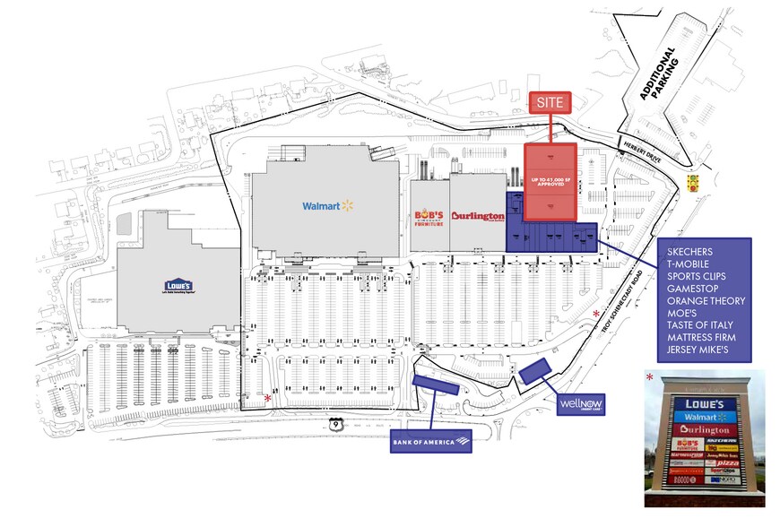 800 New Loudon Rd, Latham, NY à louer - Plan de site – Image 2 sur 5