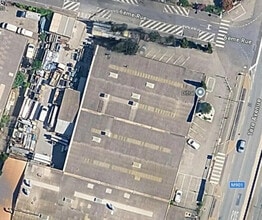 Carros - Vue aérienne  vue de carte