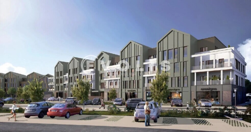 Local commercial dans Serris à louer - Photo de l’immeuble – Image 1 sur 3