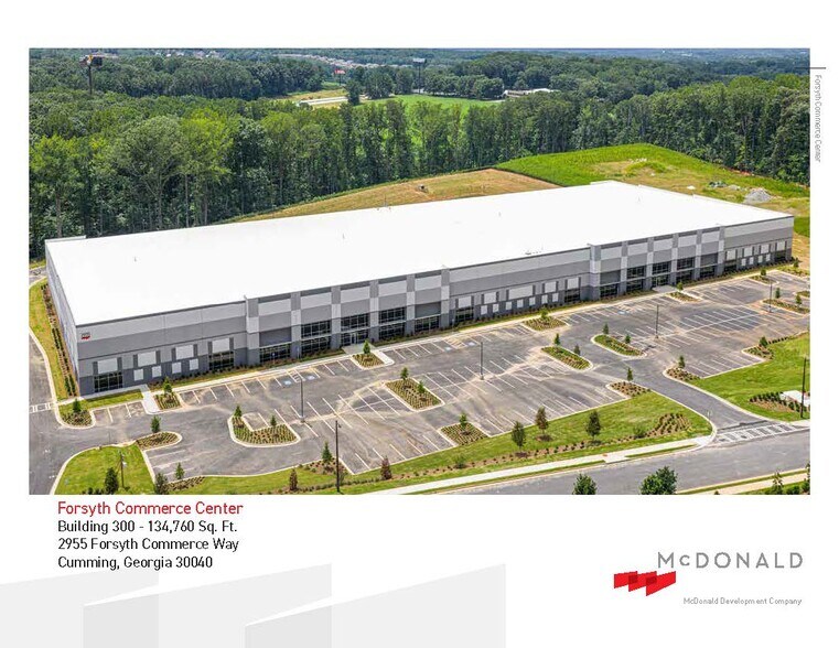 2955 Forsyth Commerce Way, Cumming, GA à louer - Aérien – Image 3 sur 3