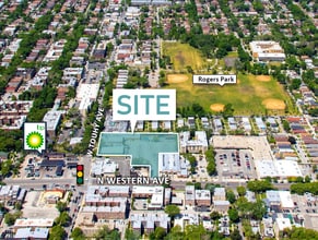 2424 W Touhy Ave, Chicago, IL - Vue aérienne vue de carte