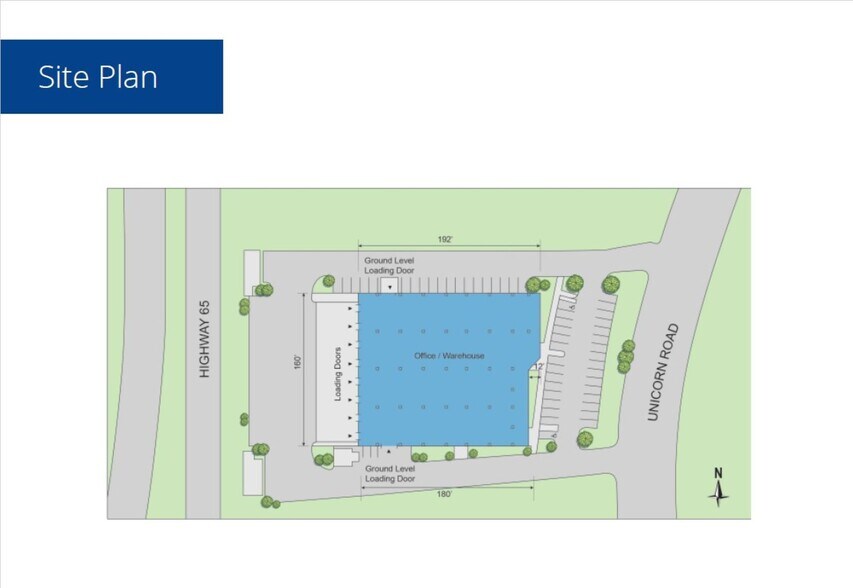 3451 Unicorn Rd, Bakersfield, CA à louer - Plan de site – Image 2 sur 6