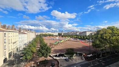 Lyon, RHO - VUE AÉRIENNE vue de carte